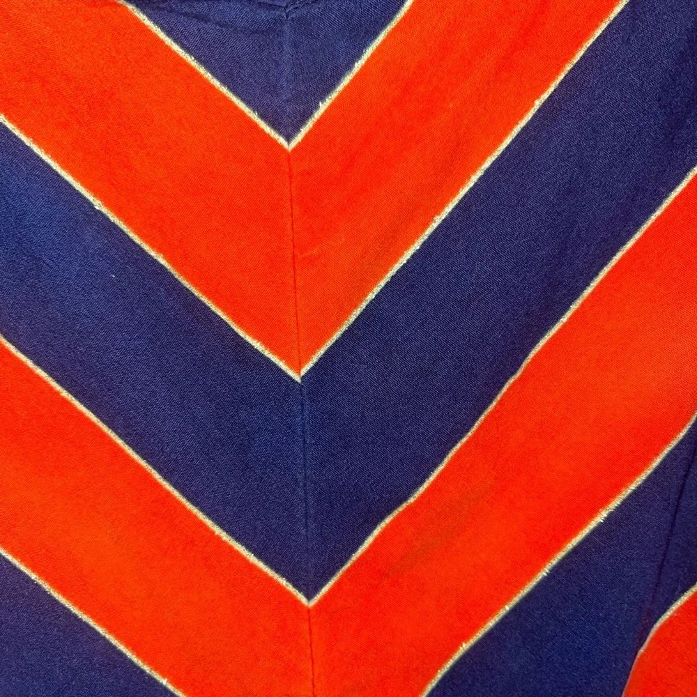 Gymboree Girls Dress Navy Blue Orange Gold Girls Sz‎ 4